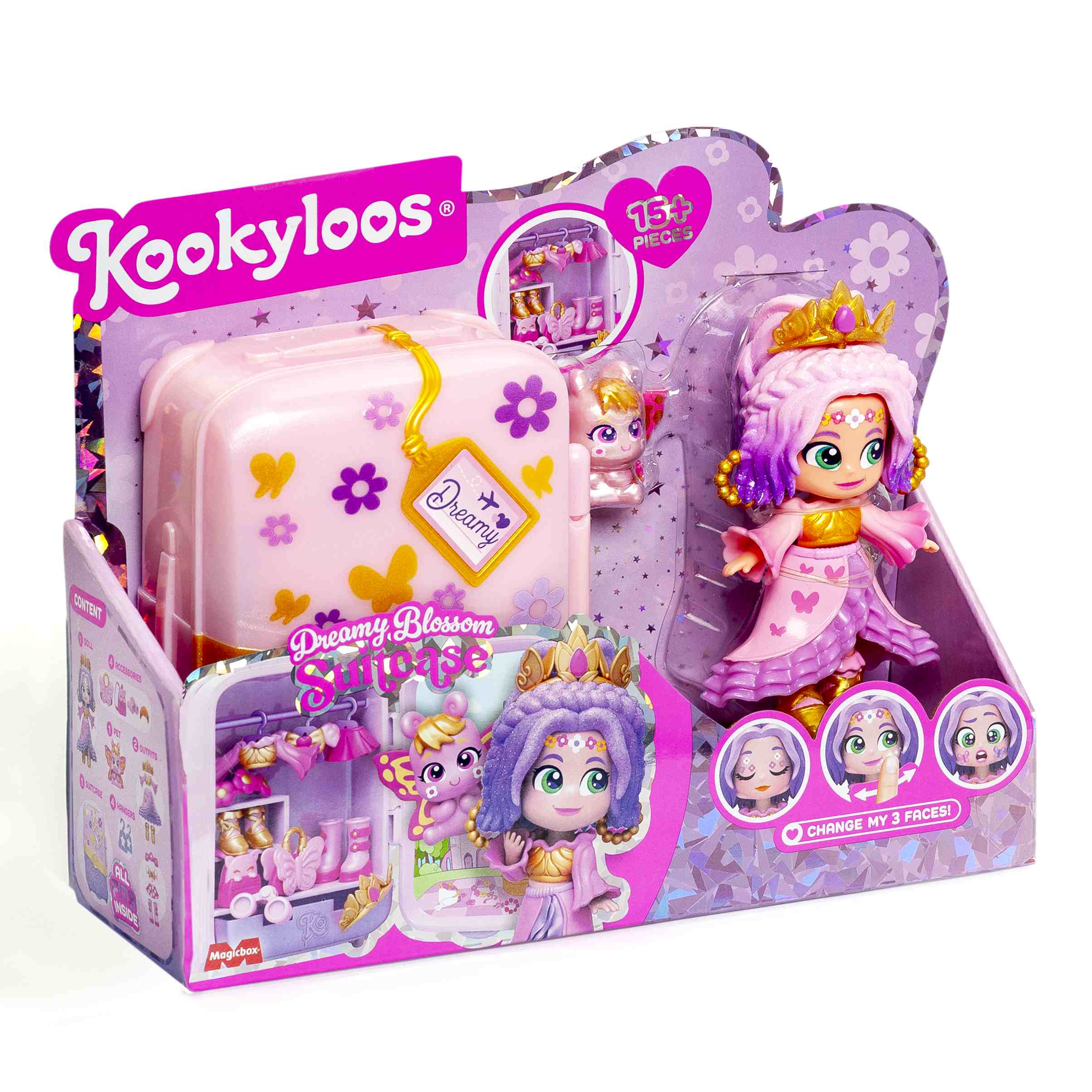 KookyLoos Suitcases Dreamy Blossom - Zabawki