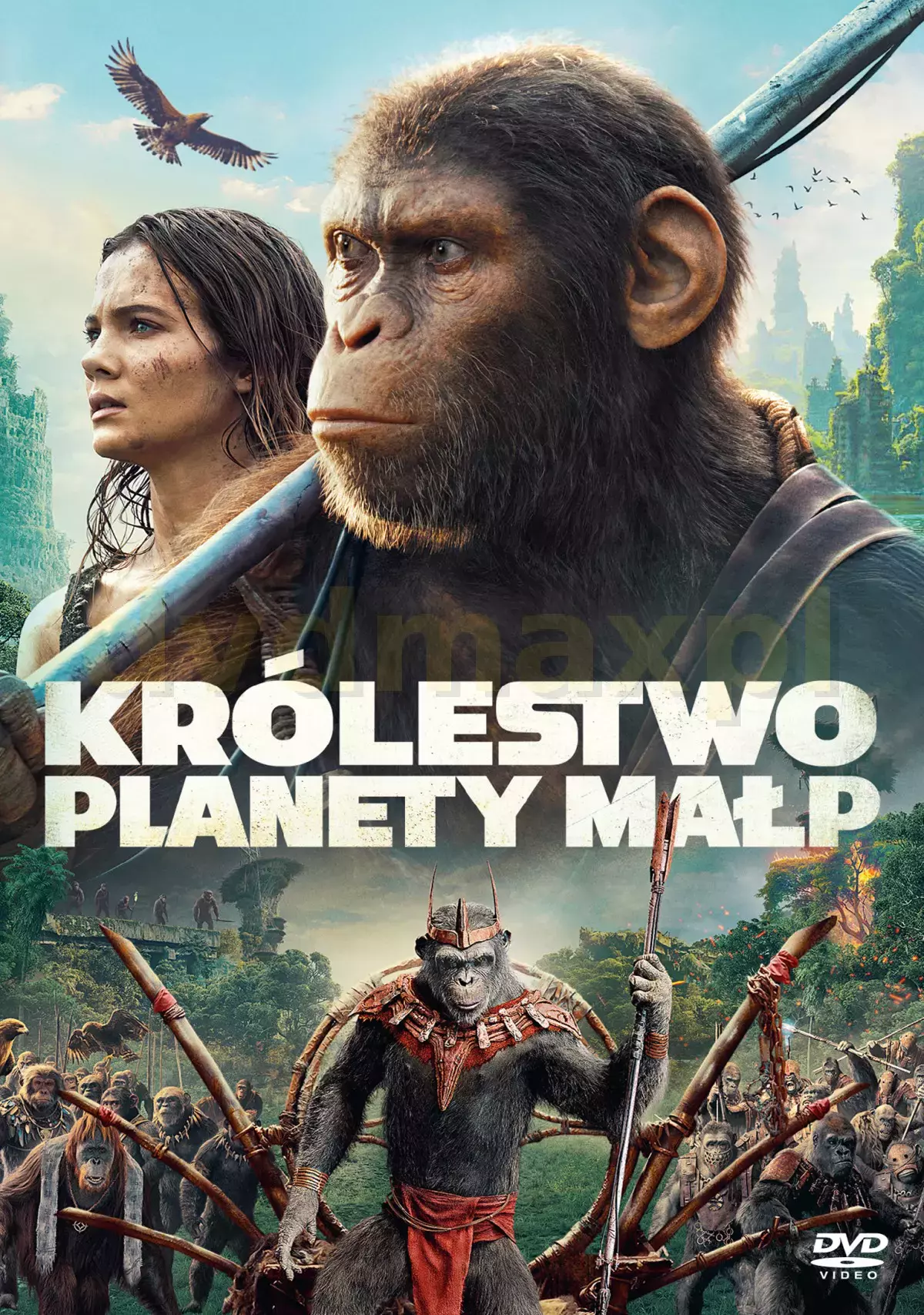 Królestwo Planety Małp. DVD - Filmy