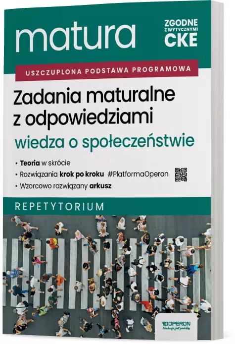 Matura 2026. Zadania maturalne z odpowiedziami. Wiedza o społeczeństwie. Repetytorium - Książki