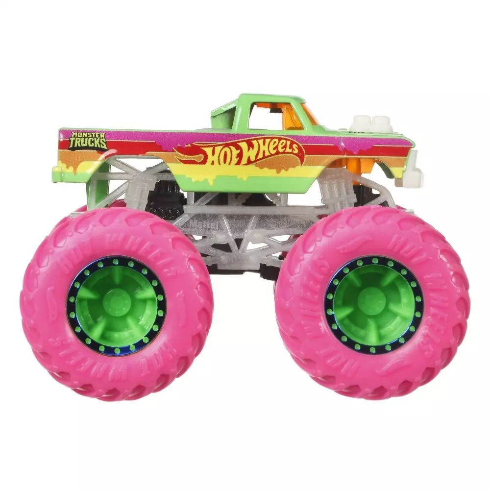 Hot Wheels. HCB50 Pojazd świecący w ciemności - Zabawki