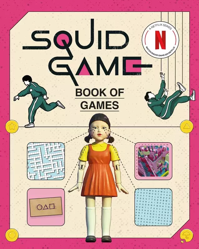 The Squid Game Book of Games wer. angielska - Książki