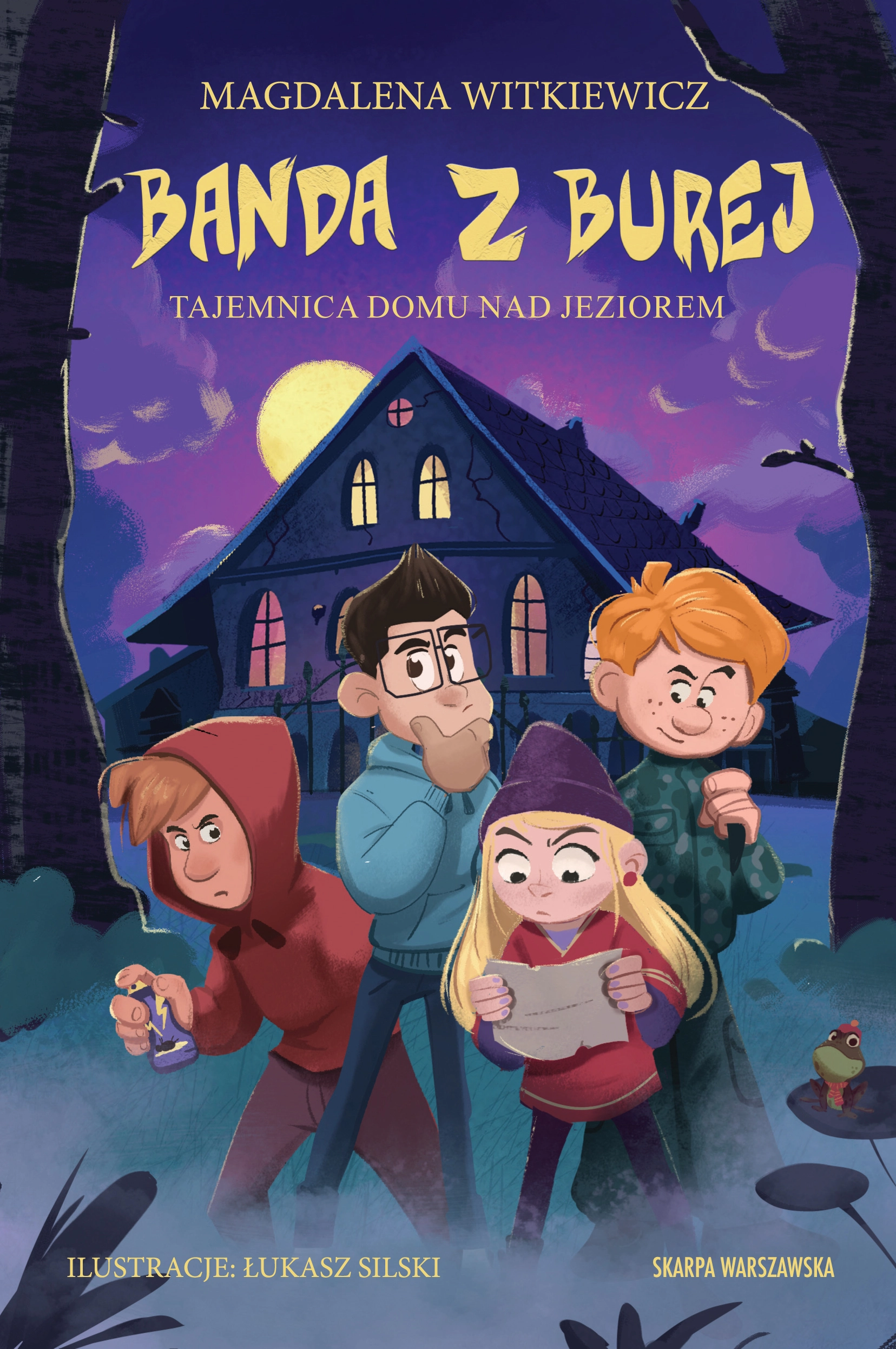 Banda z Burej. Tajemnica domu nad jeziorem - Książki