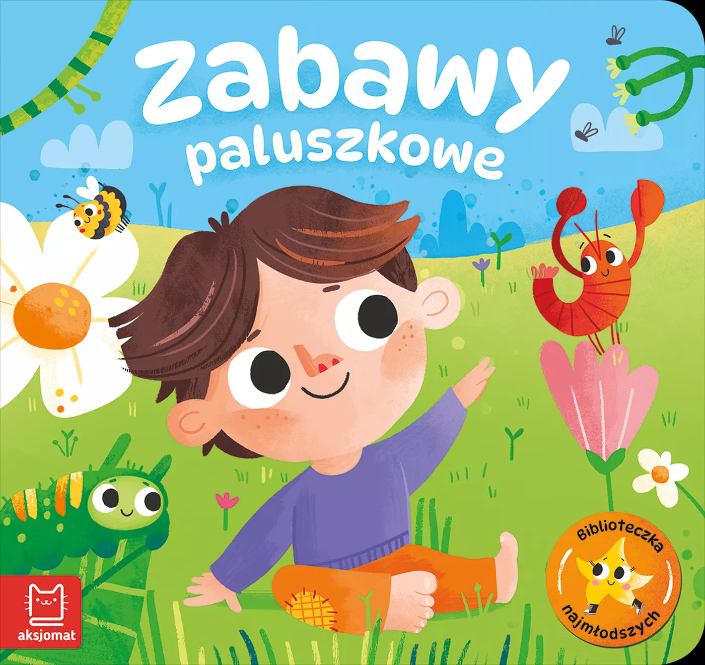 Zabawy paluszkowe. Biblioteczka najmłodszych - Książki