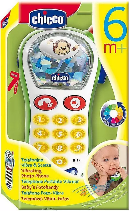 Baby Senses. Pierwsze zabawki. Telefon z aparatem fotograficznym - Zabawki
