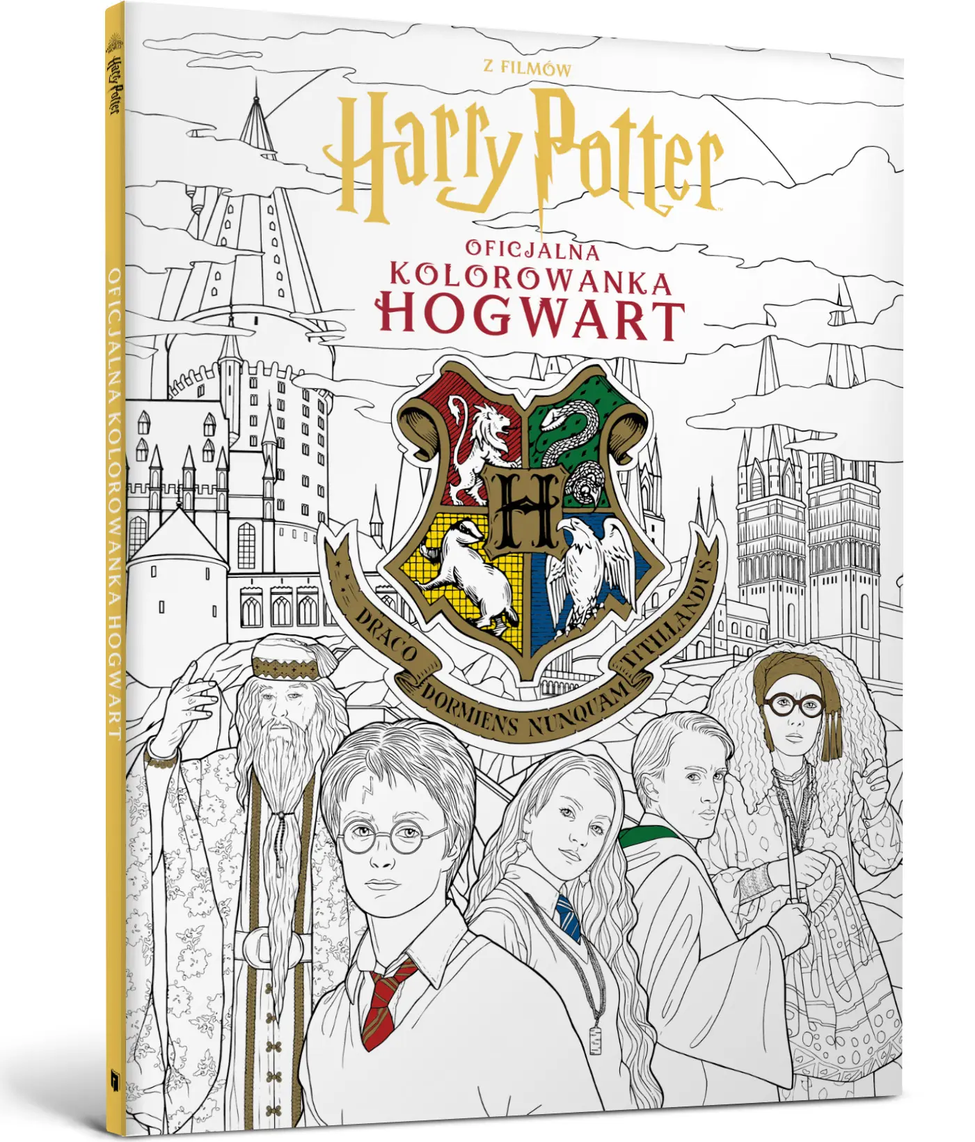 Harry Potter. Oficjalna kolorowanka. Hogwart - Książki