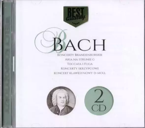 Wielcy kompozytorzy - Bach (2 CD) - Książki