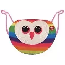 Ty Mask. Maseczka na twarz kolorowa sowa Owen - Zabawki