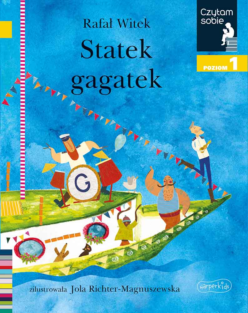 Czytam sobie. Poziom 1. Statek Gagatek - Książki