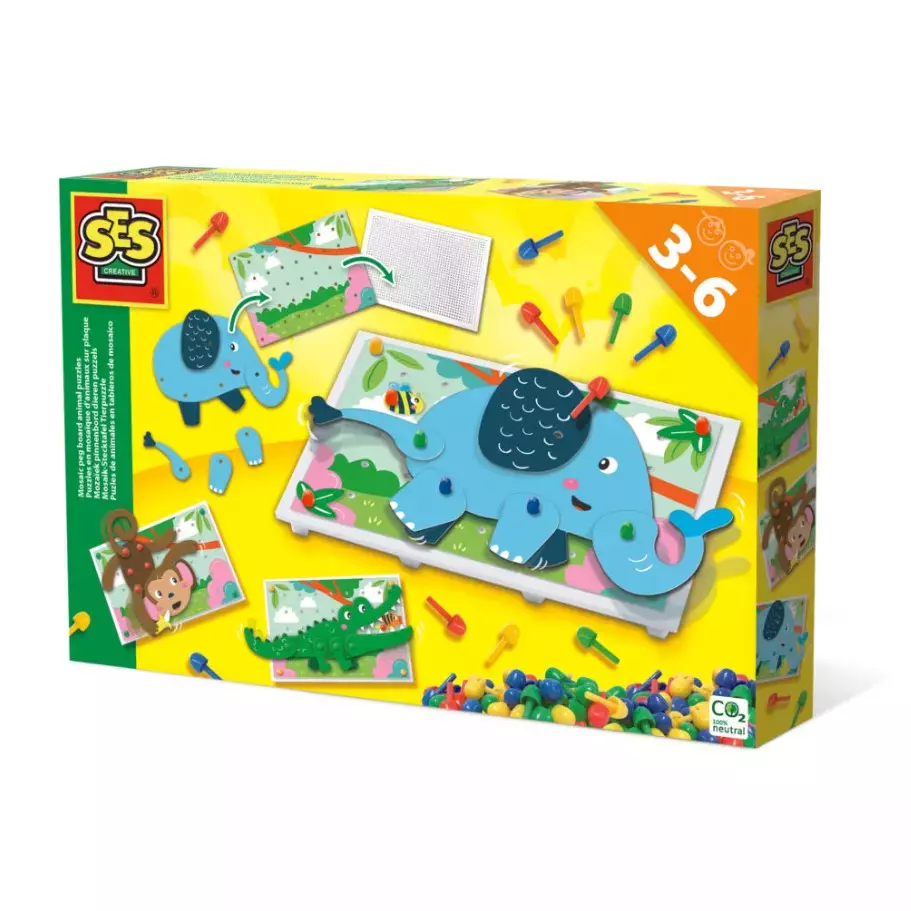 Mozaika układanka zwierzęta