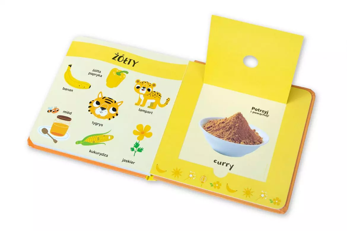 Akademia mądrego dziecka. Moja pachnąca książeczka z kolorami. Zapachy świata - Książki