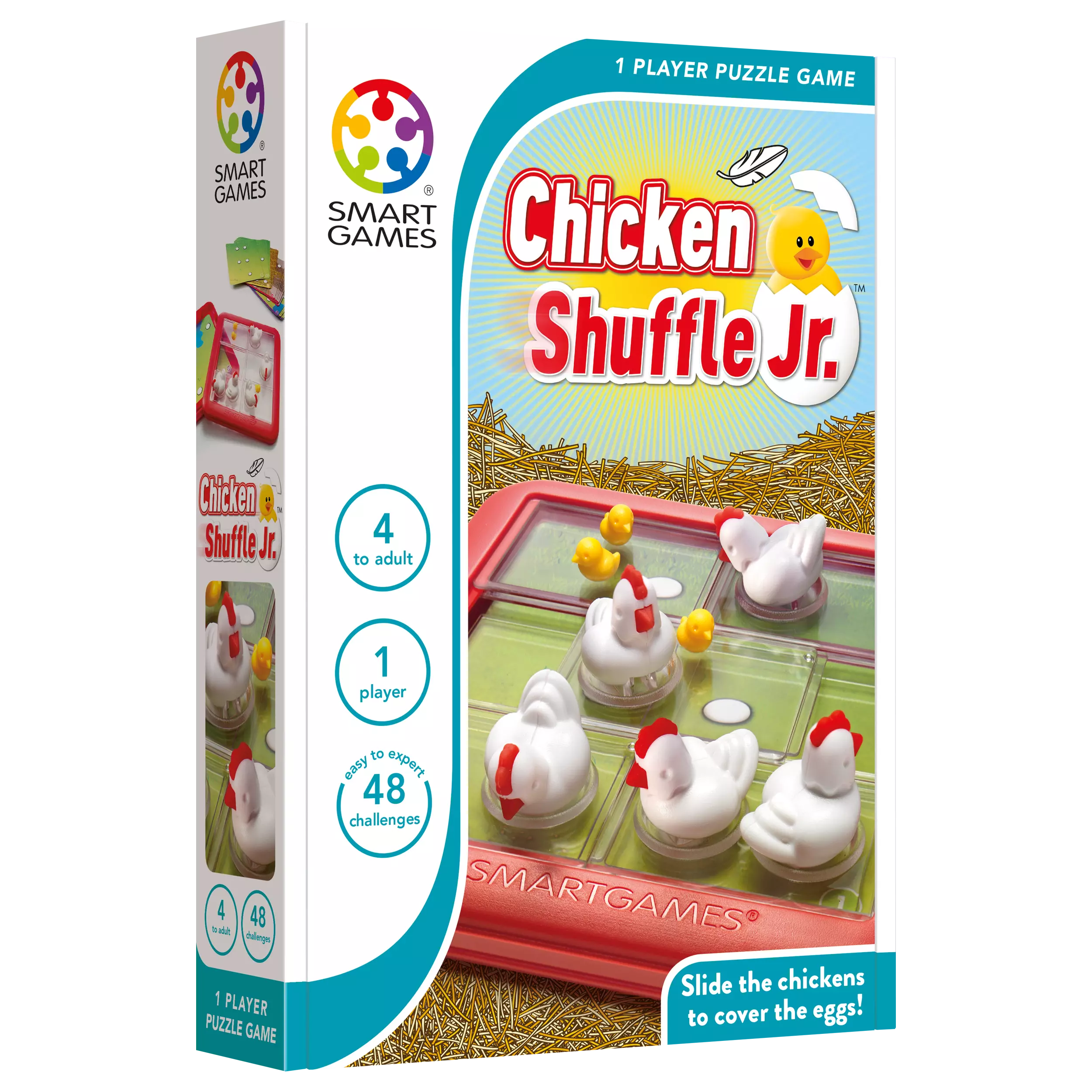 Smart Games. Chicken Shuffle Jr. (werska angielska) - Gry