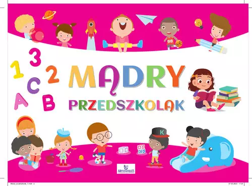 Mądry przedszkolak-różowy - Książki