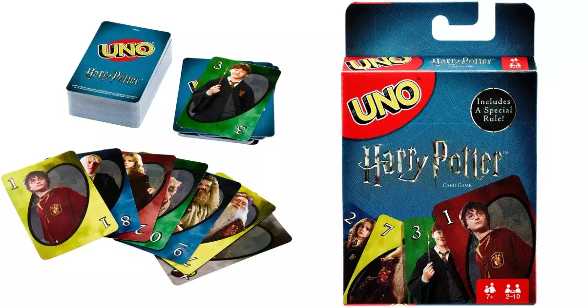 Mattel. FNC42 Uno Harry Poter - Gry