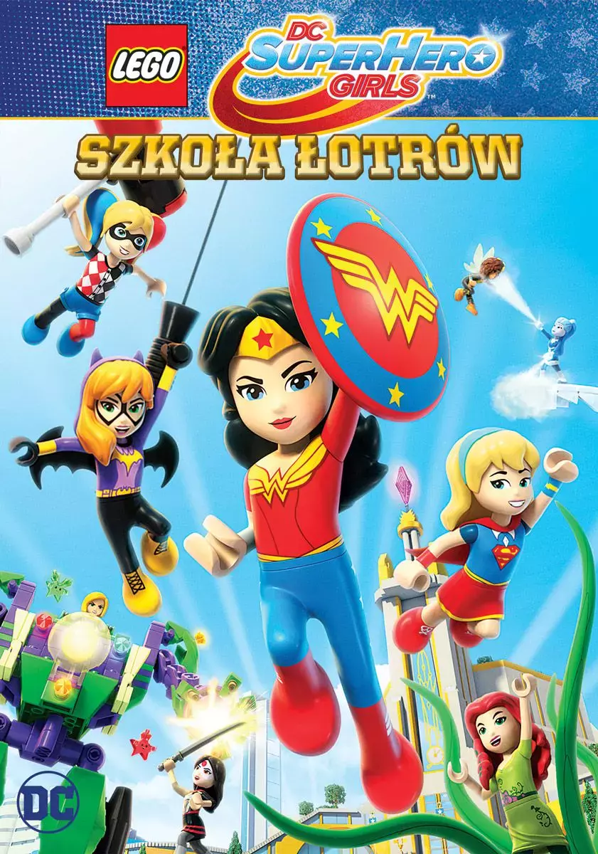Lego DC Super Hero Girls. Szkoła łotrów, DVD - Filmy