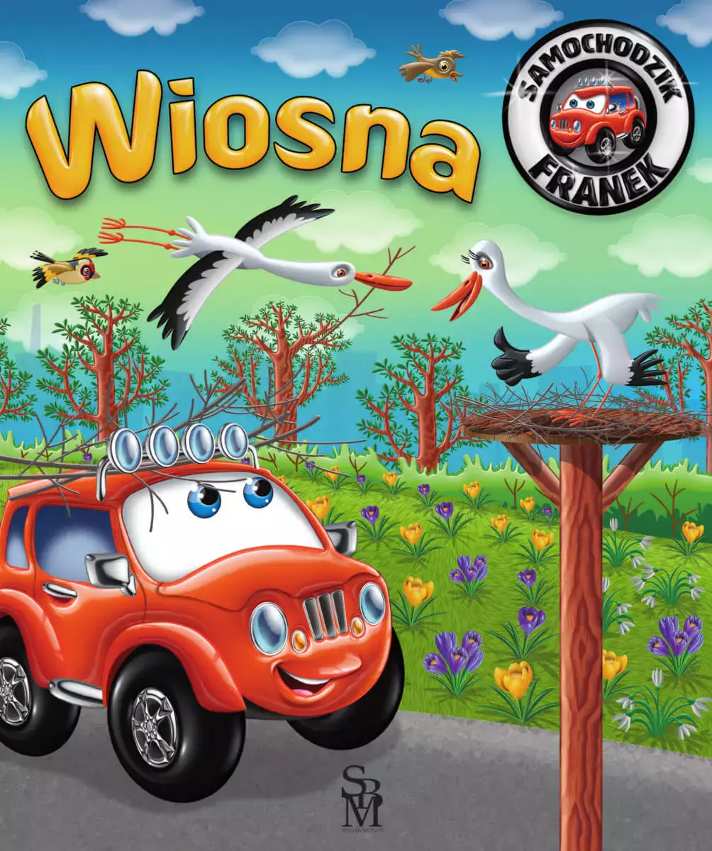 Wiosna. Samochodzik Franek - Książki