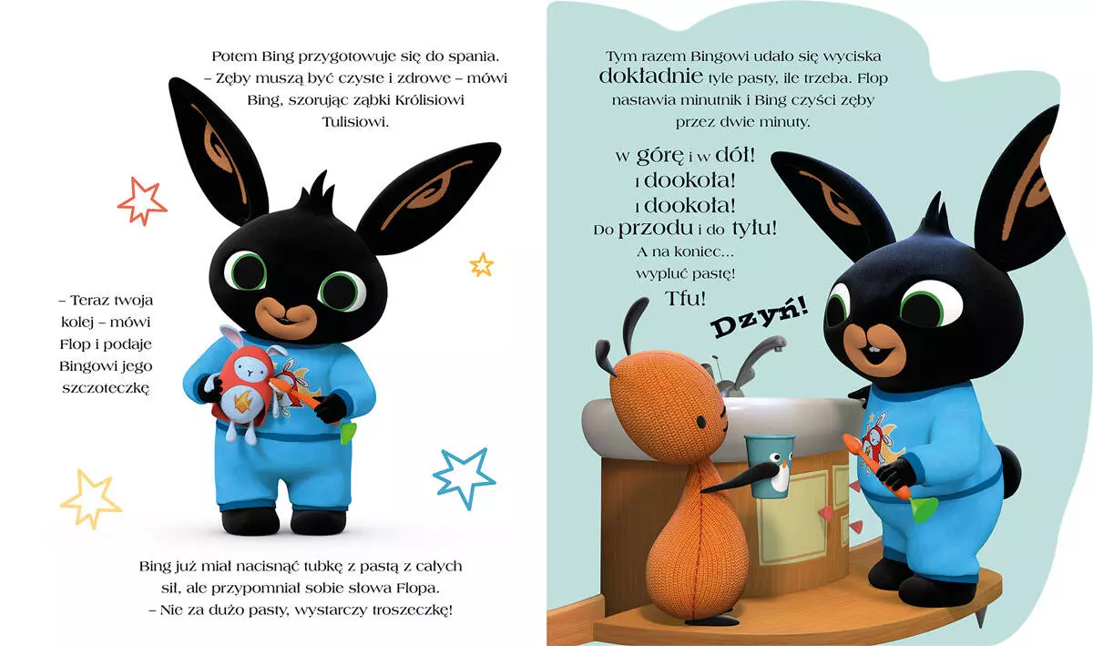 Bing. Mycie zębów to wielka rzecz! - Książki