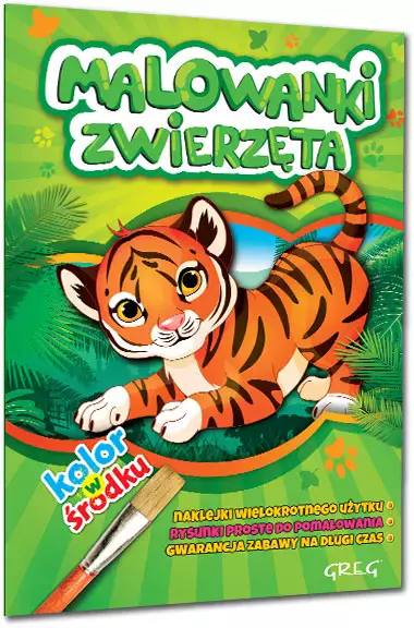 Malowanki - zwierzęta - Książki