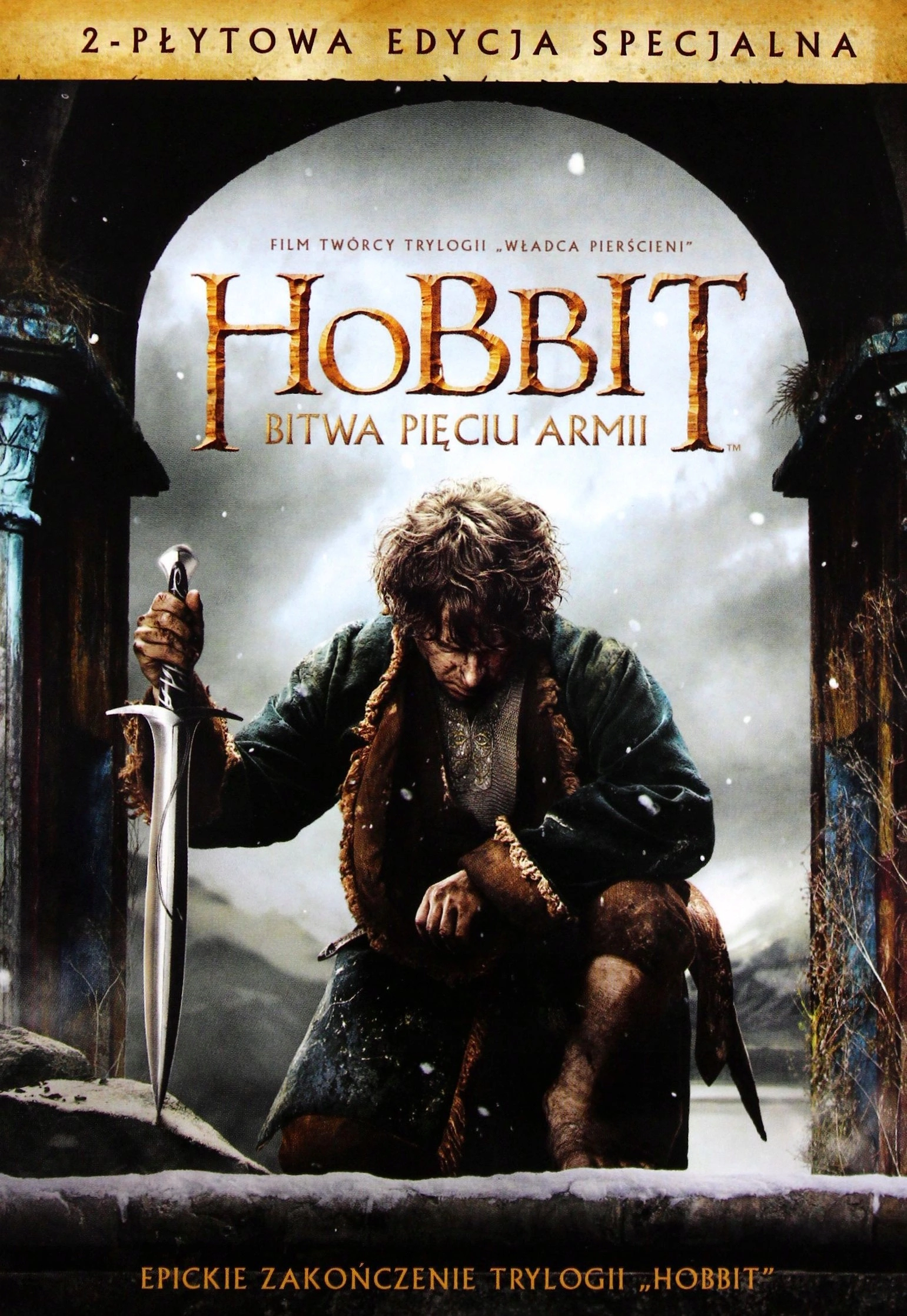 Hobbit. Bitwa pięciu armii, 2 DVD - Filmy