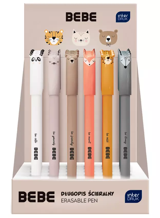 Długopis ścieralny, zwierzątko - Papiernicze i szkolne