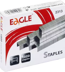 Zszywki Specjalistyczne Eagle 23/13 Zszywają 60-90 kartek Opak. 1000 szt. - Papiernicze i szkolne