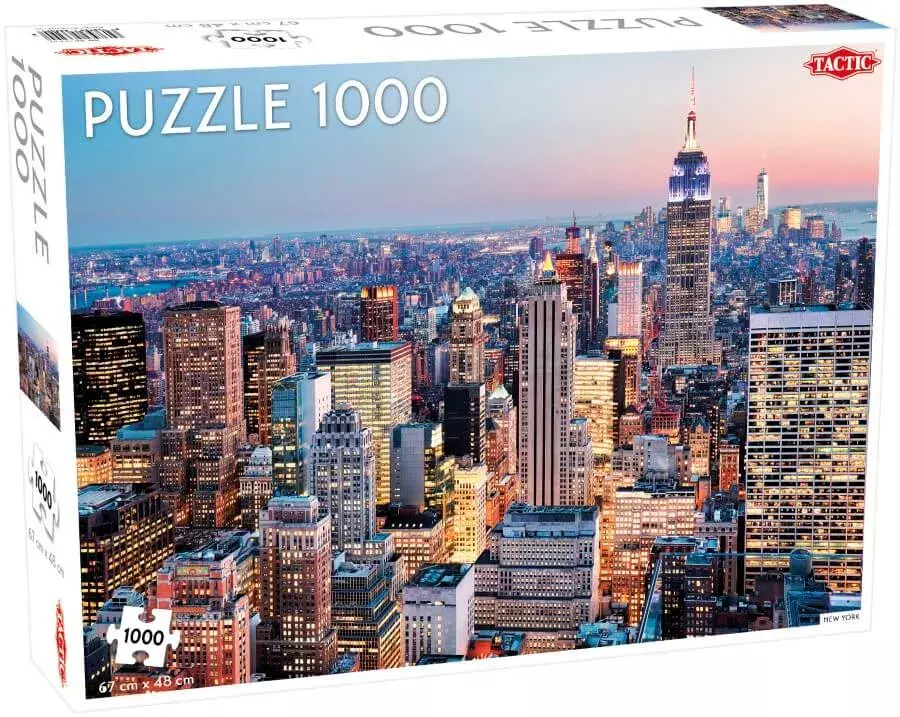 Puzzle 1000 elementów. New York - Tactic