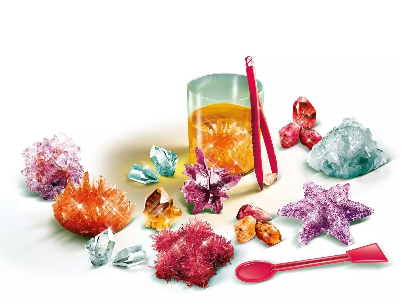 Naukowa zabawa. Stwórz własne kryształy - Zabawki