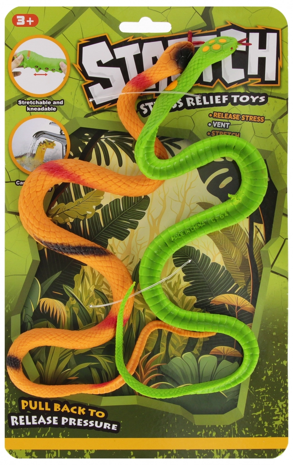 ZwierzĘta Gumowe WĄŻ Mega Creative 570101 - Zabawki