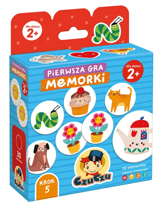 Puzzle CzuCzu. Pierwsza gra. Memorki dla dzieci - Gry