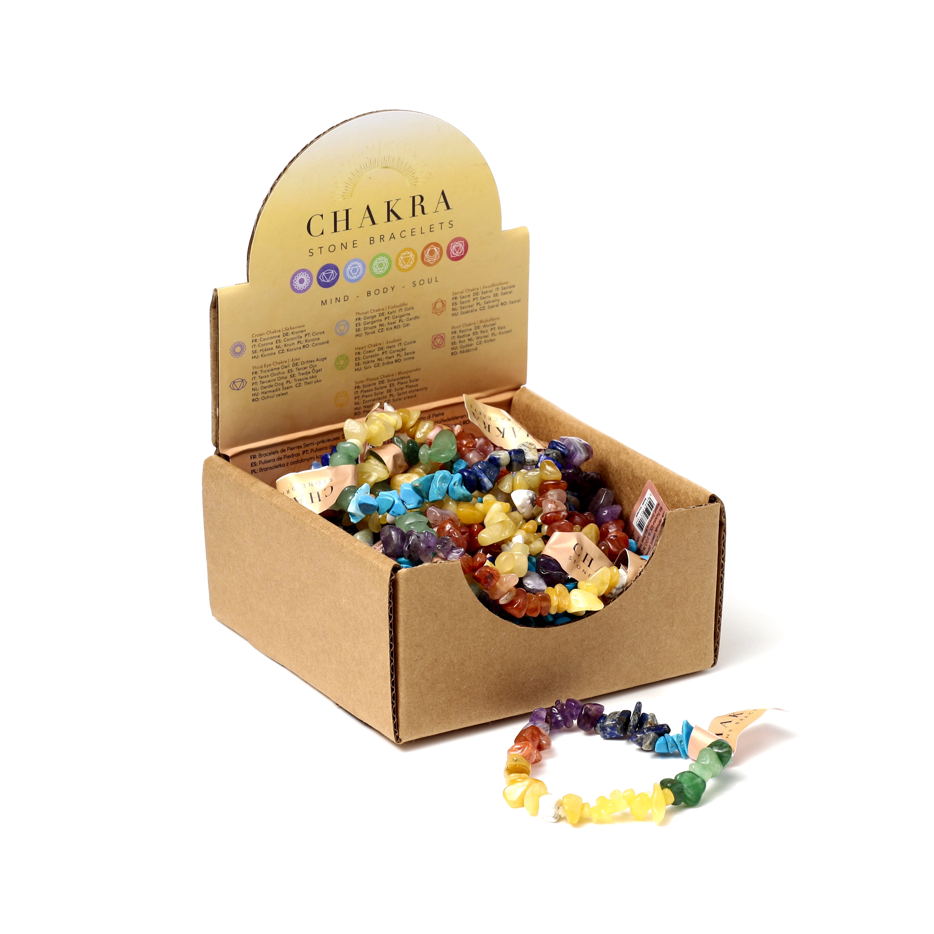 Bransoletka z kamieni - Czakry - Mama i dziecko