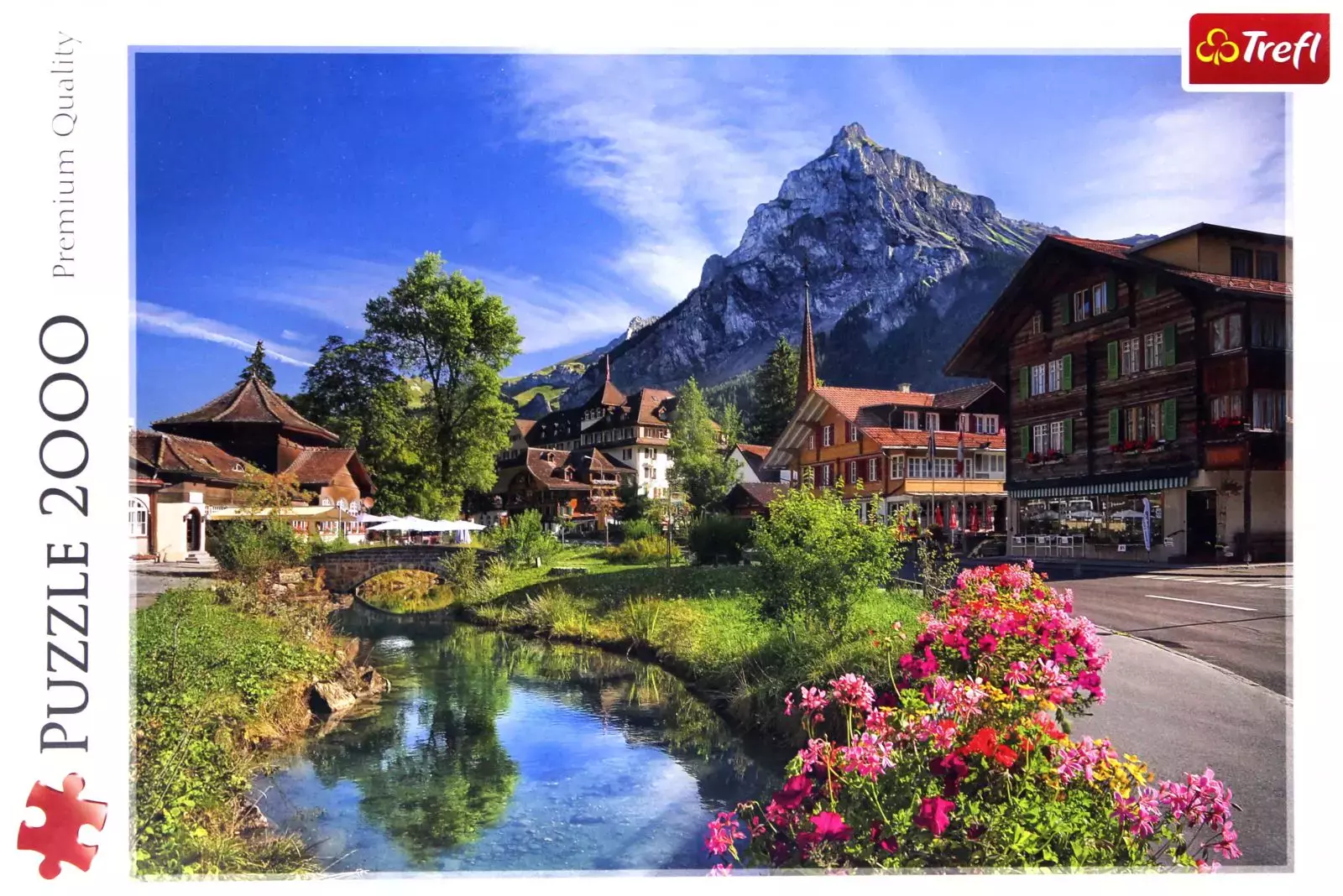 Puzzle 2000 elementów. Alpy latem - Puzzle