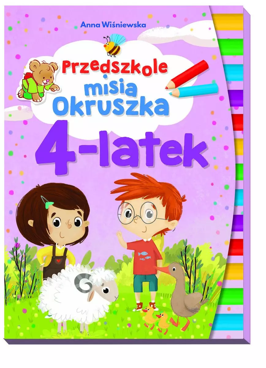 Przedszkole misia Okruszka 4-latek - Książki