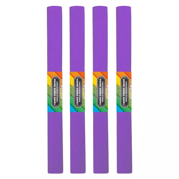 Bibuła marszczona, purpurowa - Papiernicze i szkolne