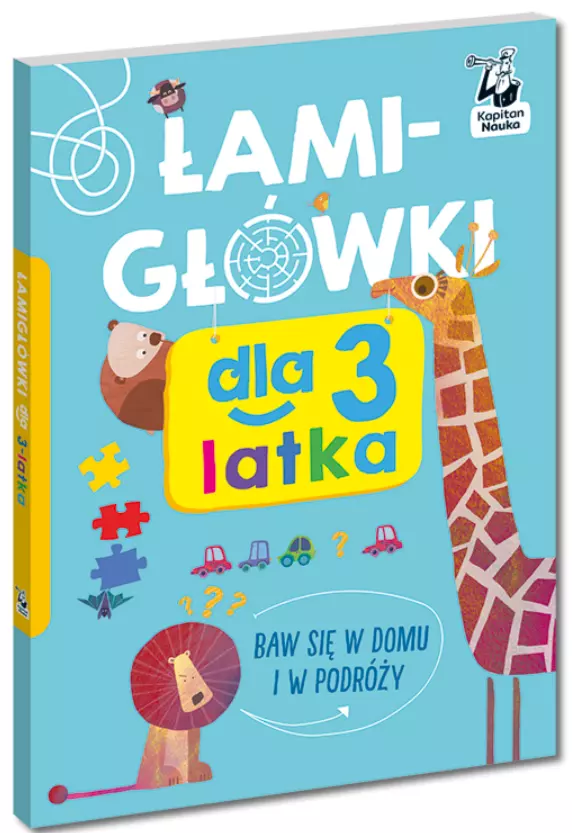 Łamigłówki dla 3-latka - Książki