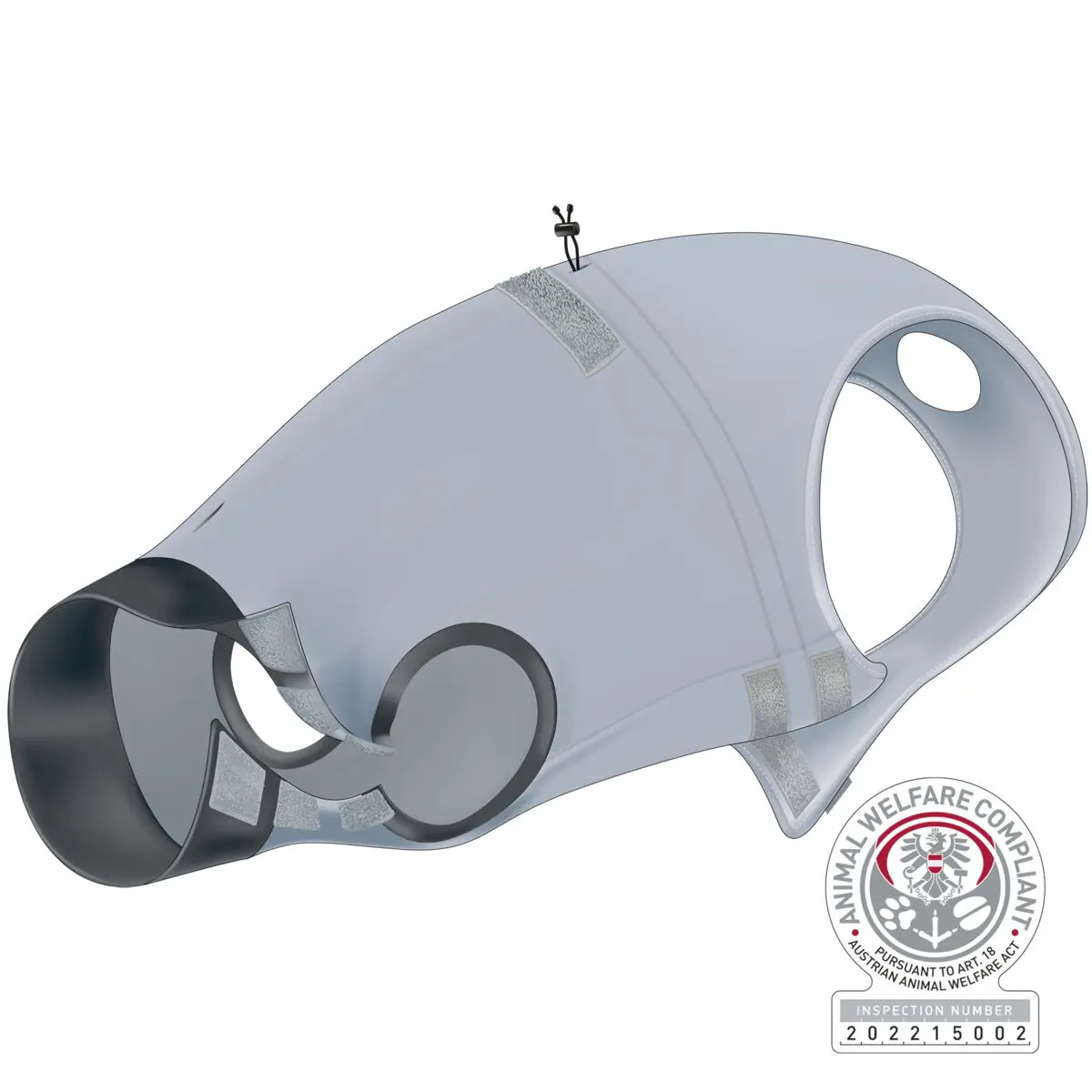 Ubranko ochronne, S-M: 40 cm, szare - Zabawki
