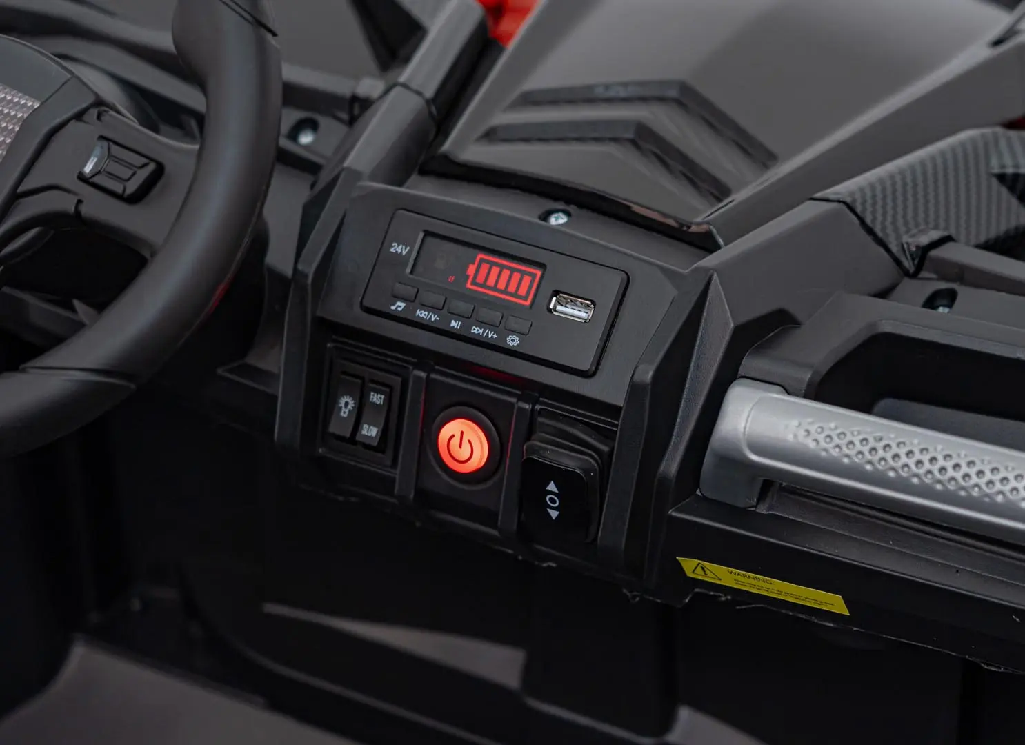 Pojazd UTV X3 Off-Road Czarny - Zabawki