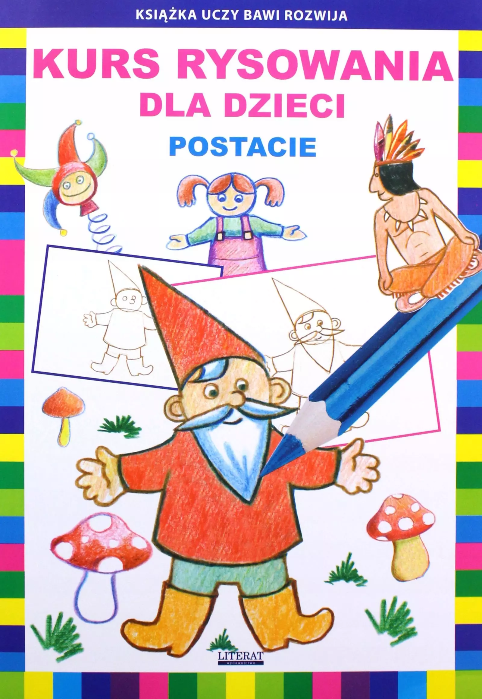 Kurs rysowania dla dzieci. Postacie - Książki