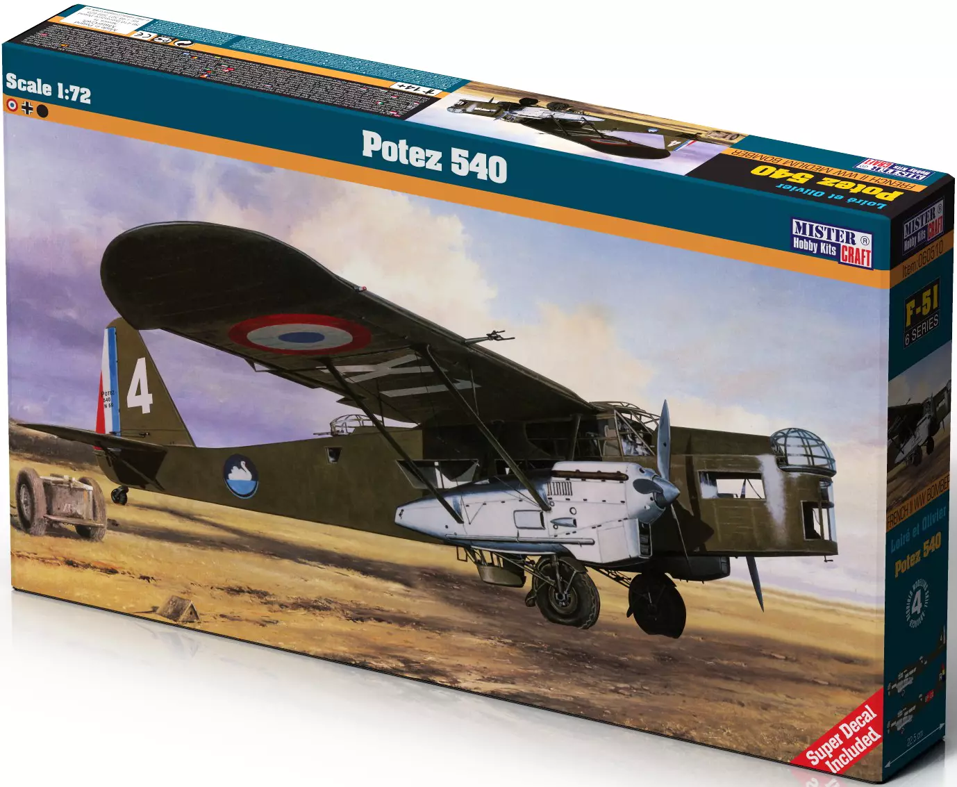 F-51, Potez 540, 1:72
