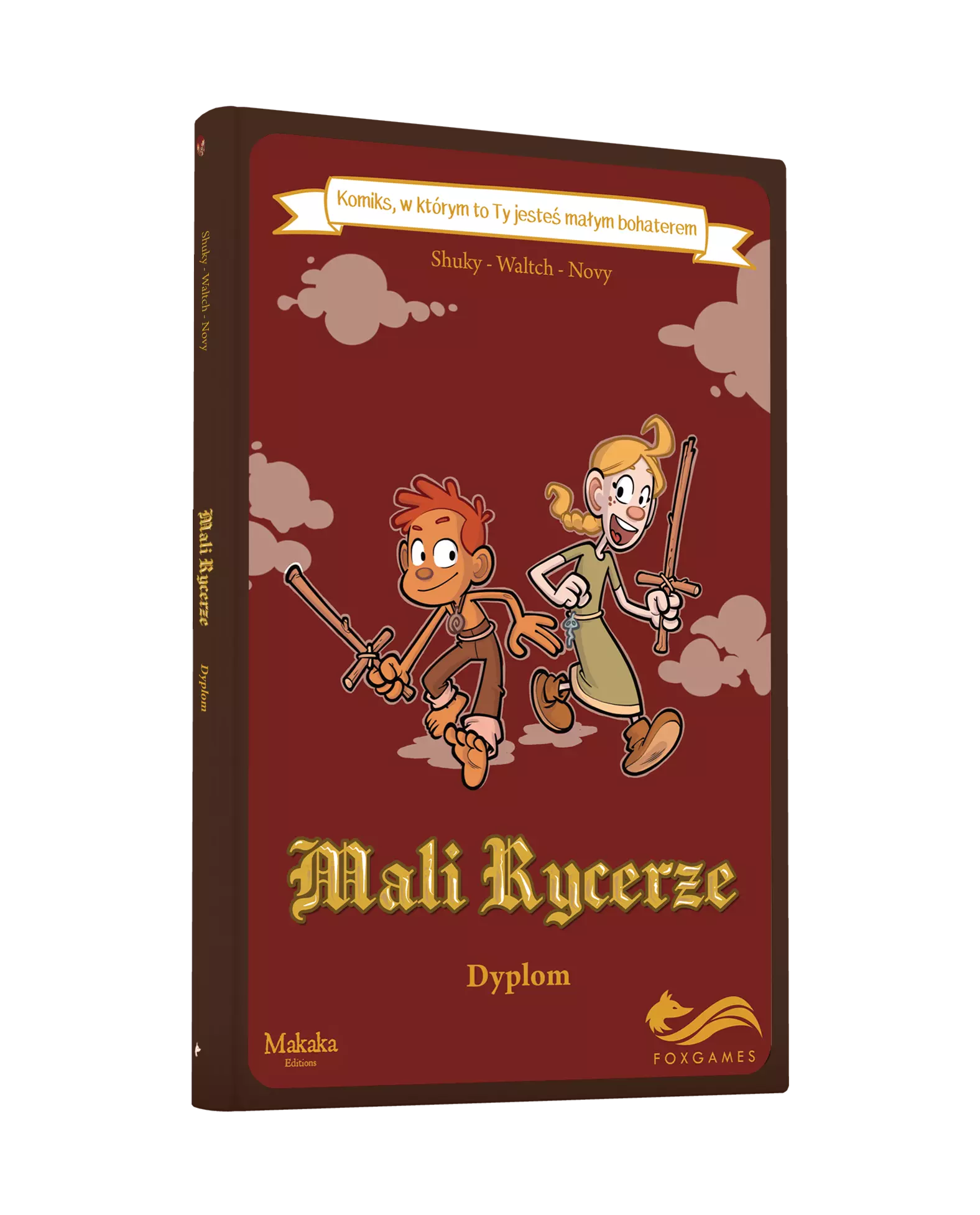 Komiks paragrafowy. Mali rycerze. Dyplom - Książki