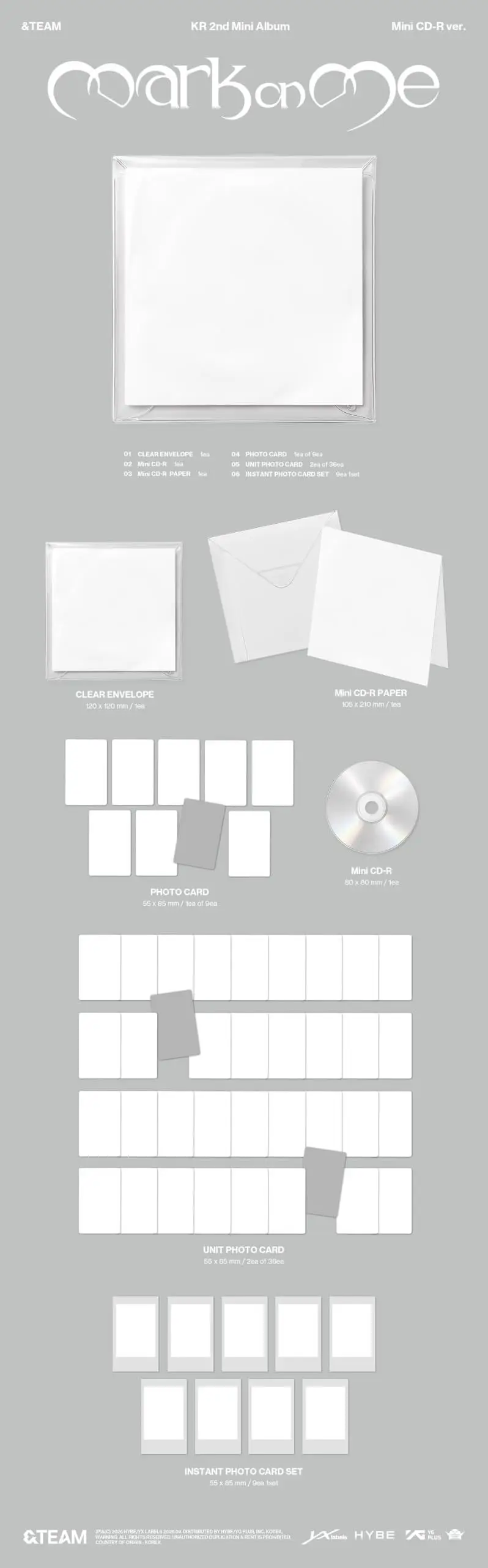 MARK ON ME [Mini-CD Ver.] EP - Muzyka