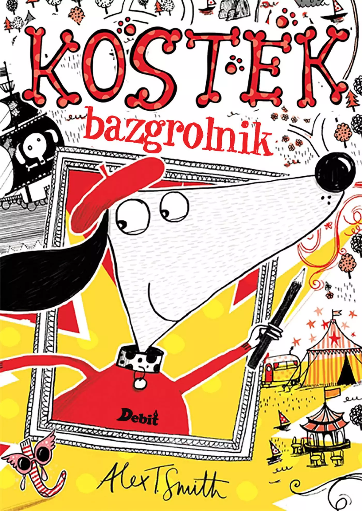 Kostek. Bazgrolnik - Książki