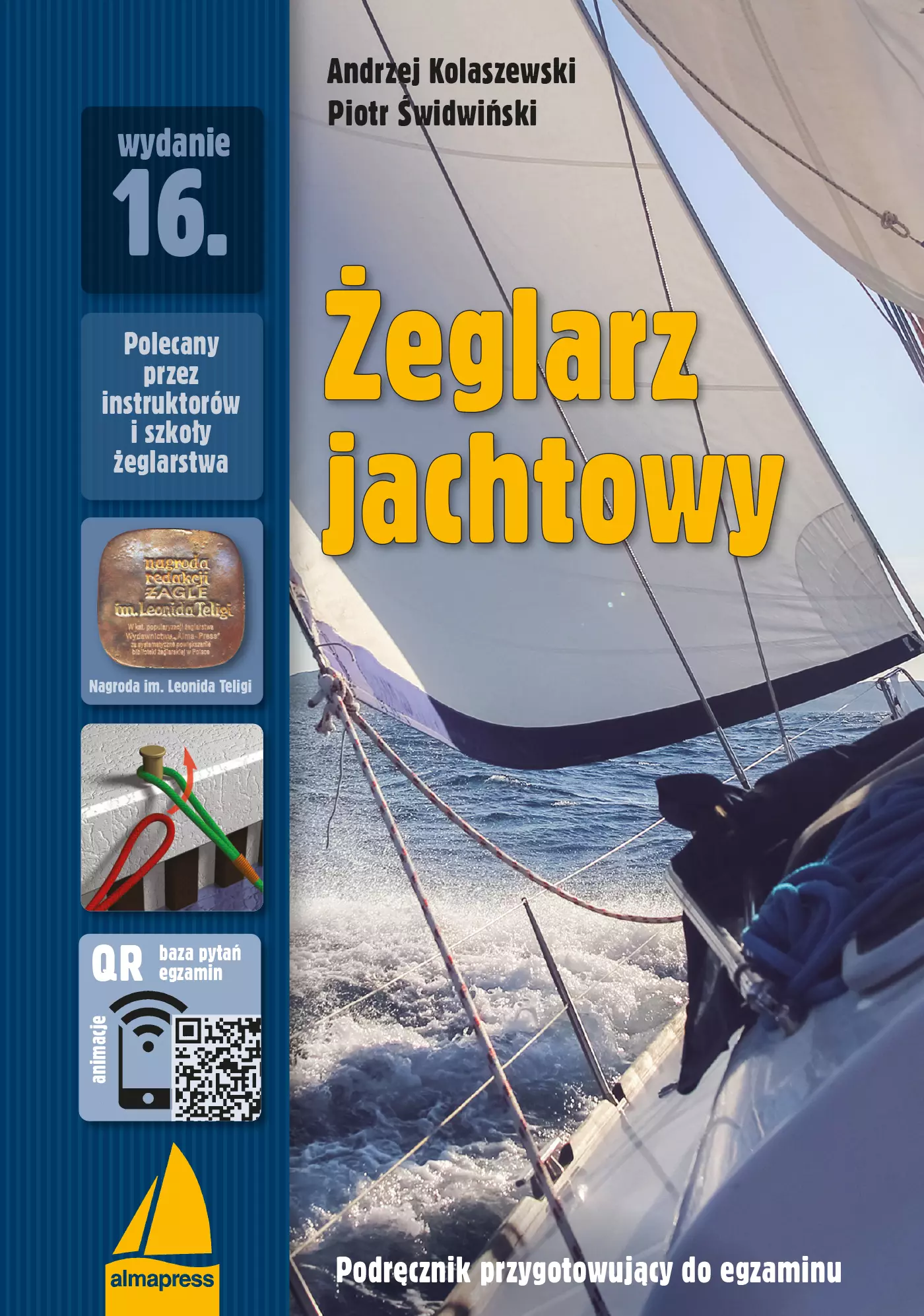 Żeglarz jachtowy. Podręcznik przygotowujący do egzaminu - Książki