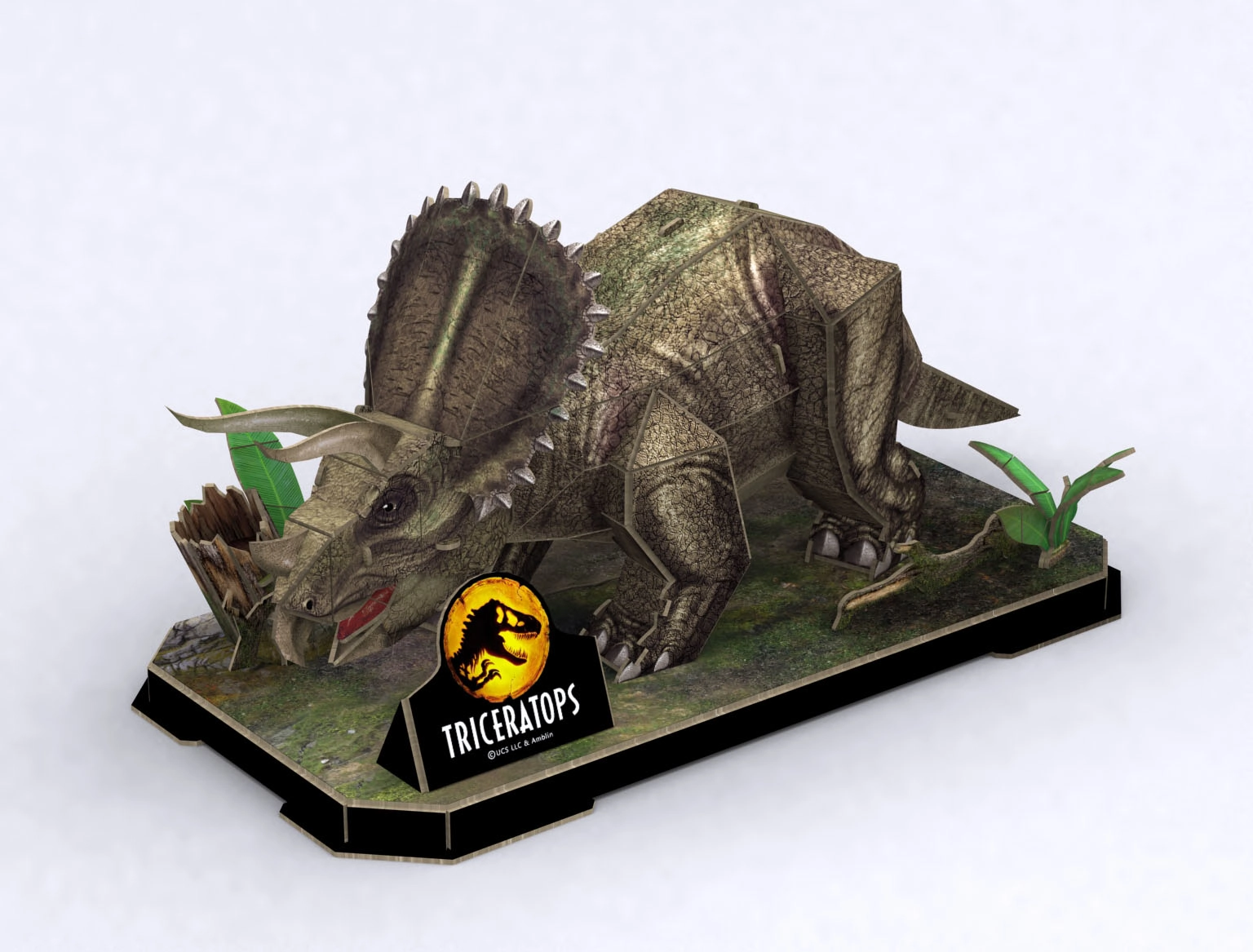 Jurassic world - triceratops 3D (puzzle) - Revell