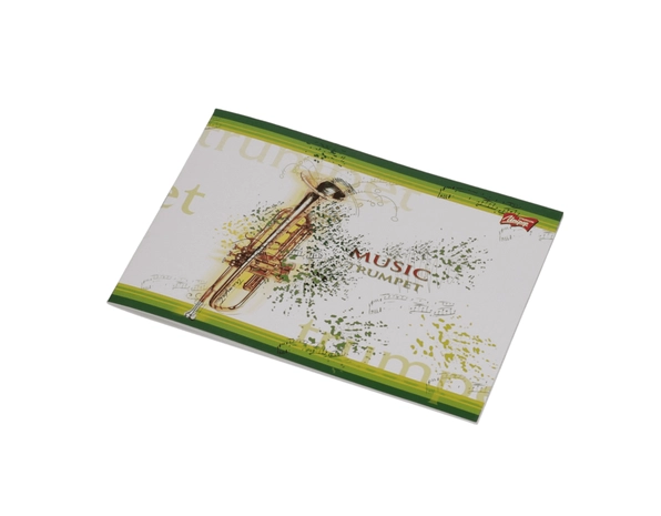 Zeszyt do nut A5 16 kartek, mix wzorów - Papiernicze i szkolne