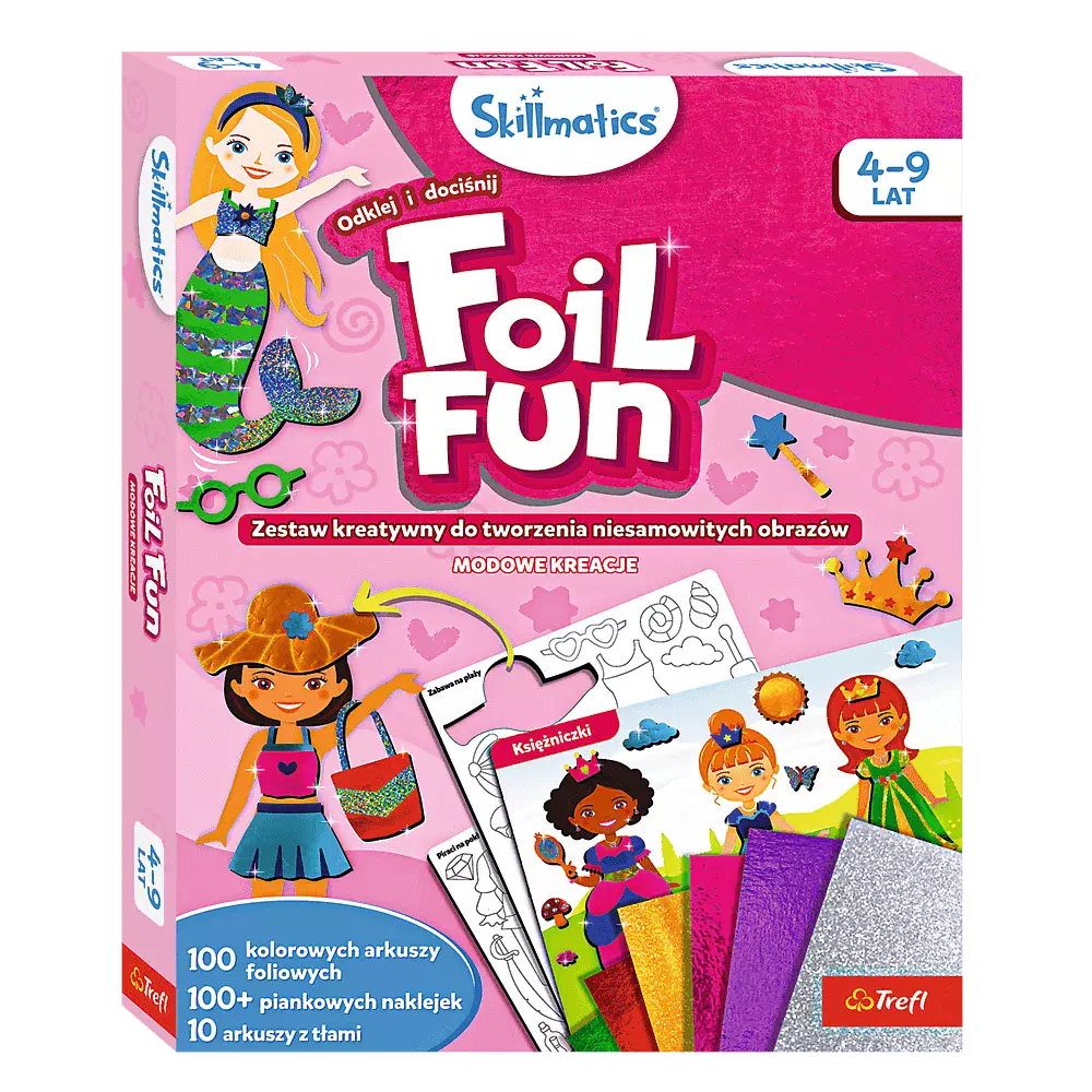 Skillmatics, Foil Fun. Modowe kreacje. Zestaw kreatywny - Zabawki
