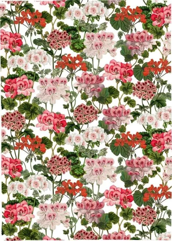 Ręcznik kuchenny - Pelargonia - Mama i dziecko