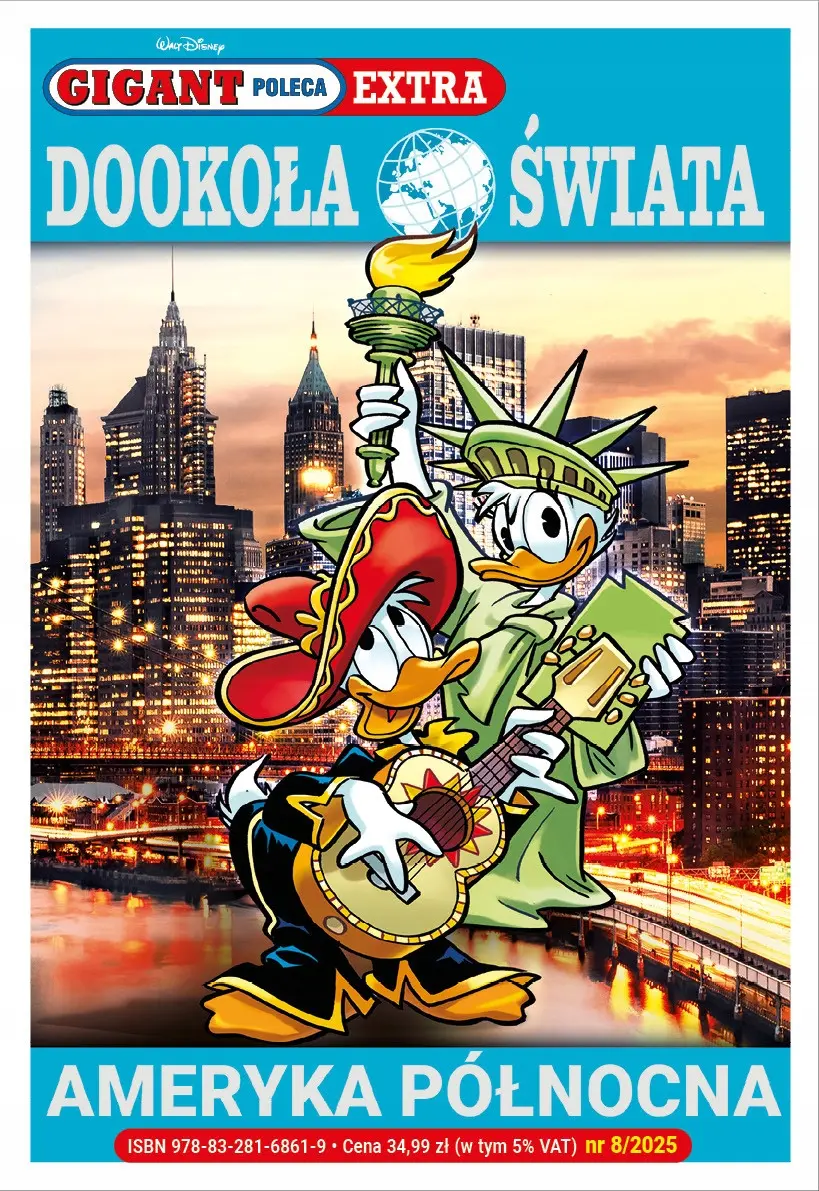 Gigant Poleca Extra. Dookoła świata. Ameryka Północna. Tom 8/2025