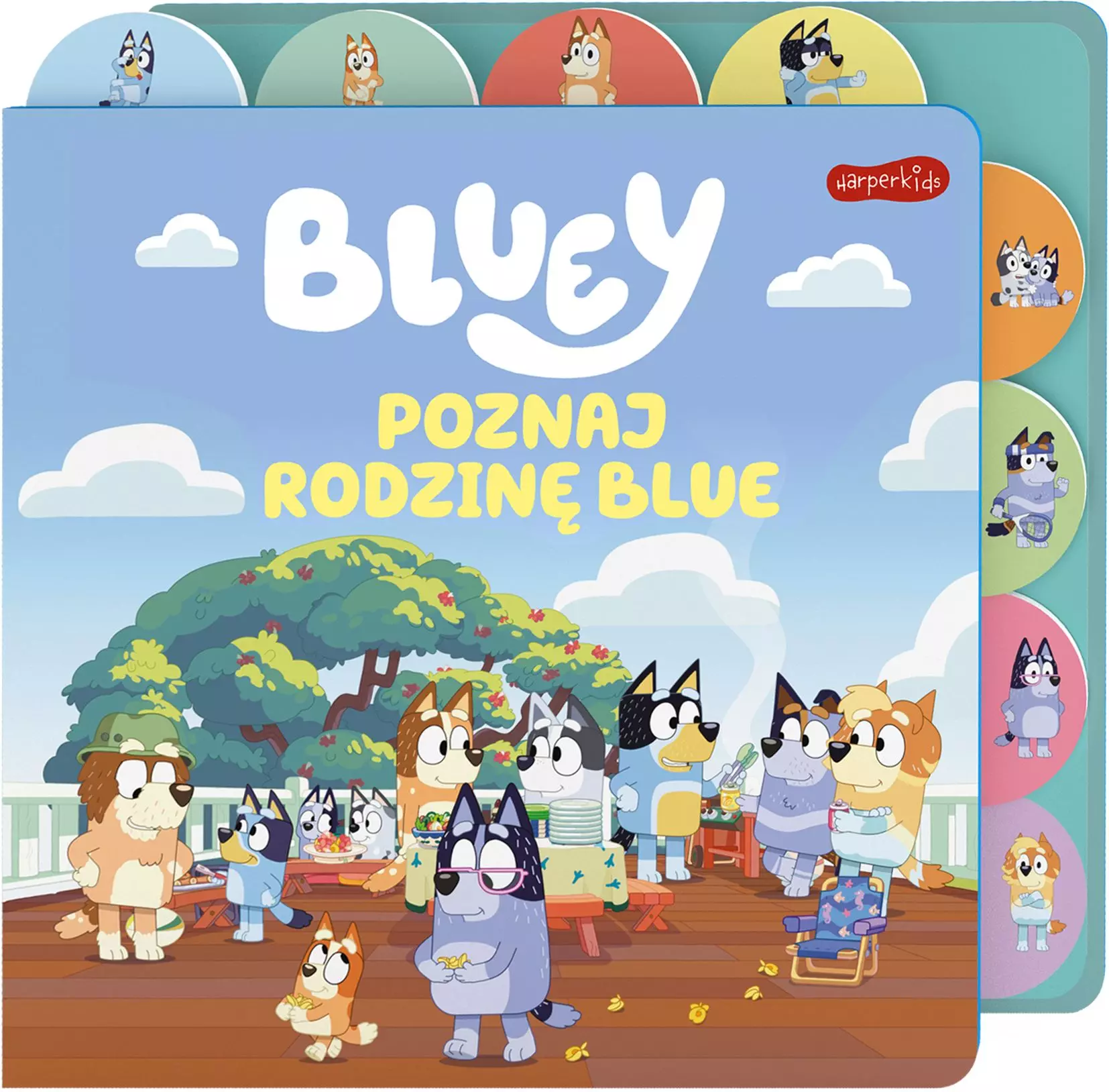 Bluey. Poznaj rodzinę Blue - Książki