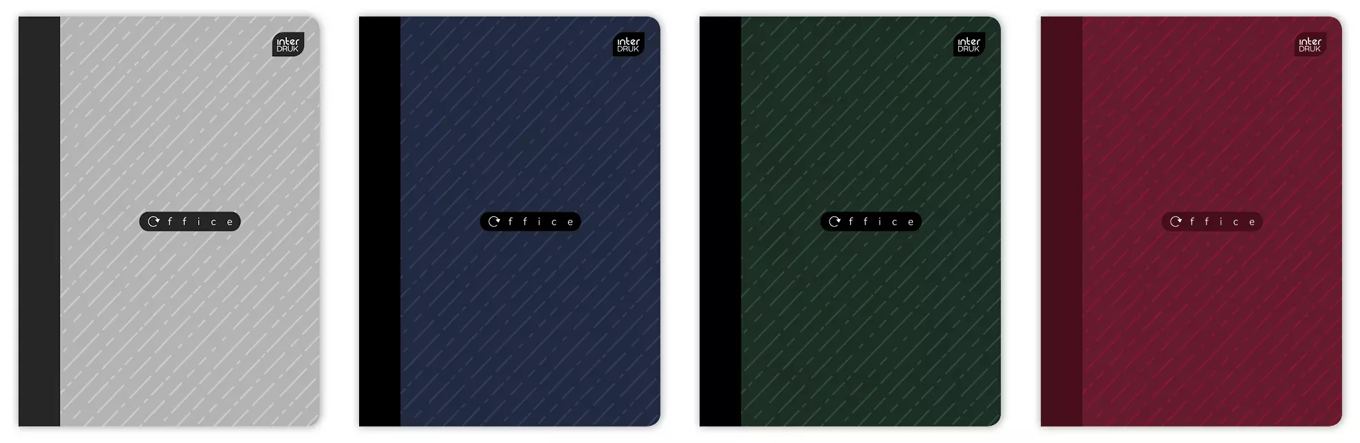 Zeszyt A5/60k kratka Office Int Fol - Papiernicze i szkolne