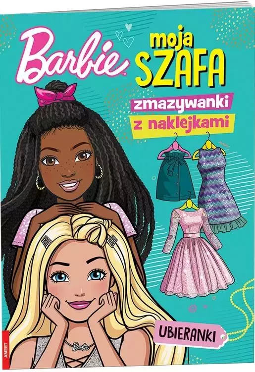 Barbie. Moja szafa. Zmazywanki z naklejkami - Książki