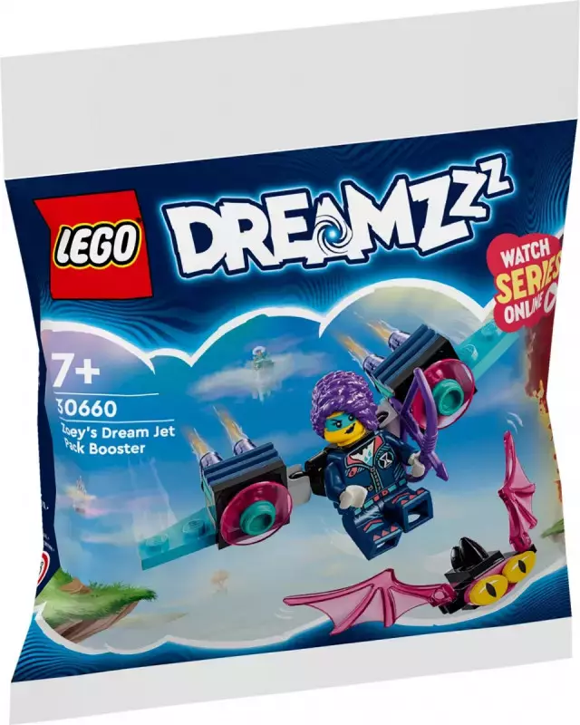 LEGO DREAMZzz™ Plecak odrzutowy z dopalaczami Zoey 30660 - Zabawki